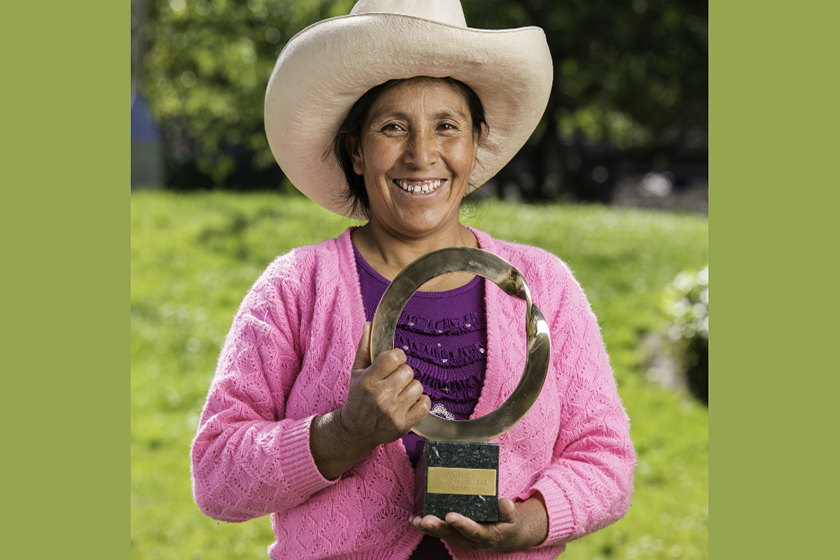 Foto: Goldman Environmental Prize (el comercio)