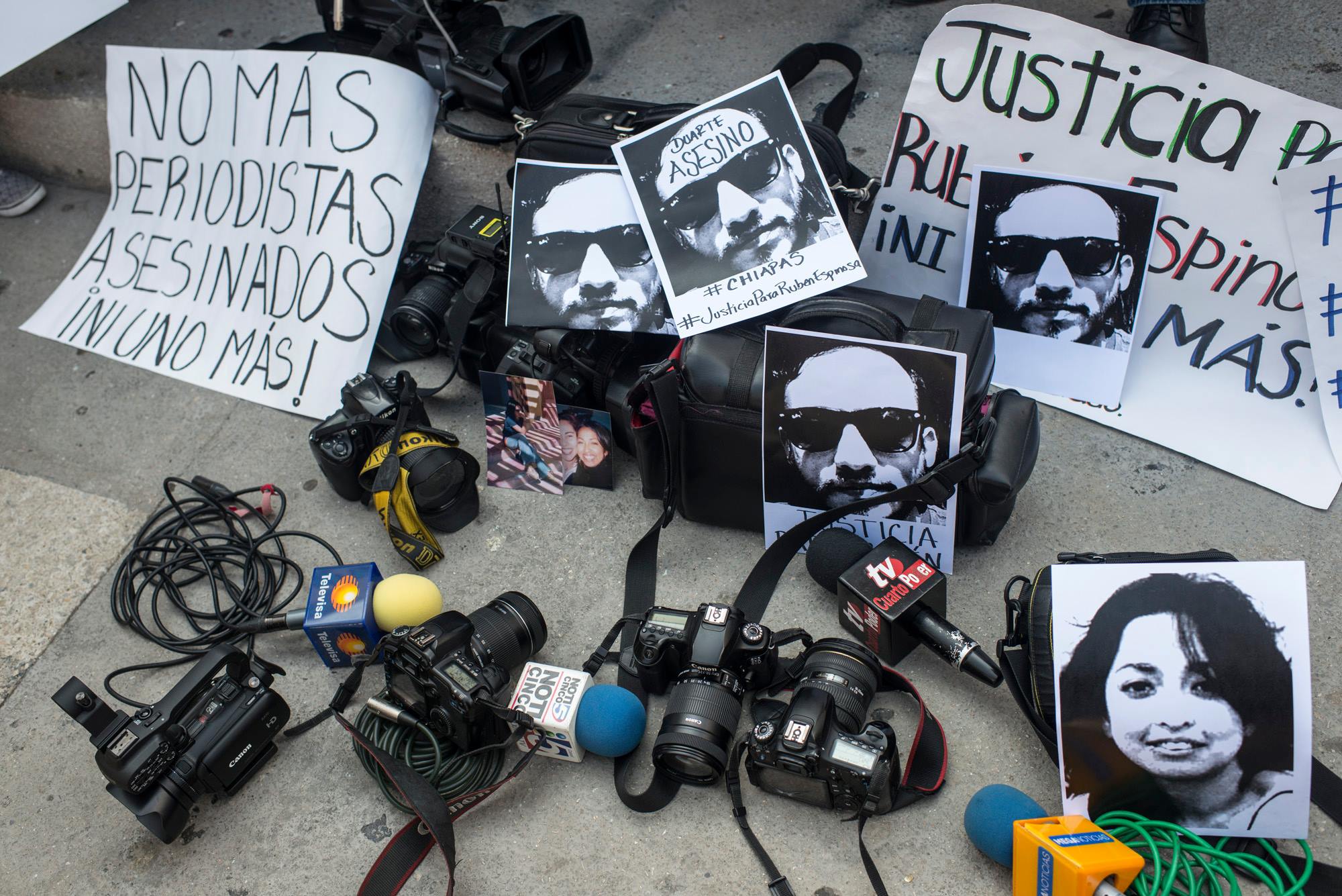 Grenoble/ Bordeaux/ Marseille: Le « ¡basta ya ! » des journalistes mexicains, victimes de violences.