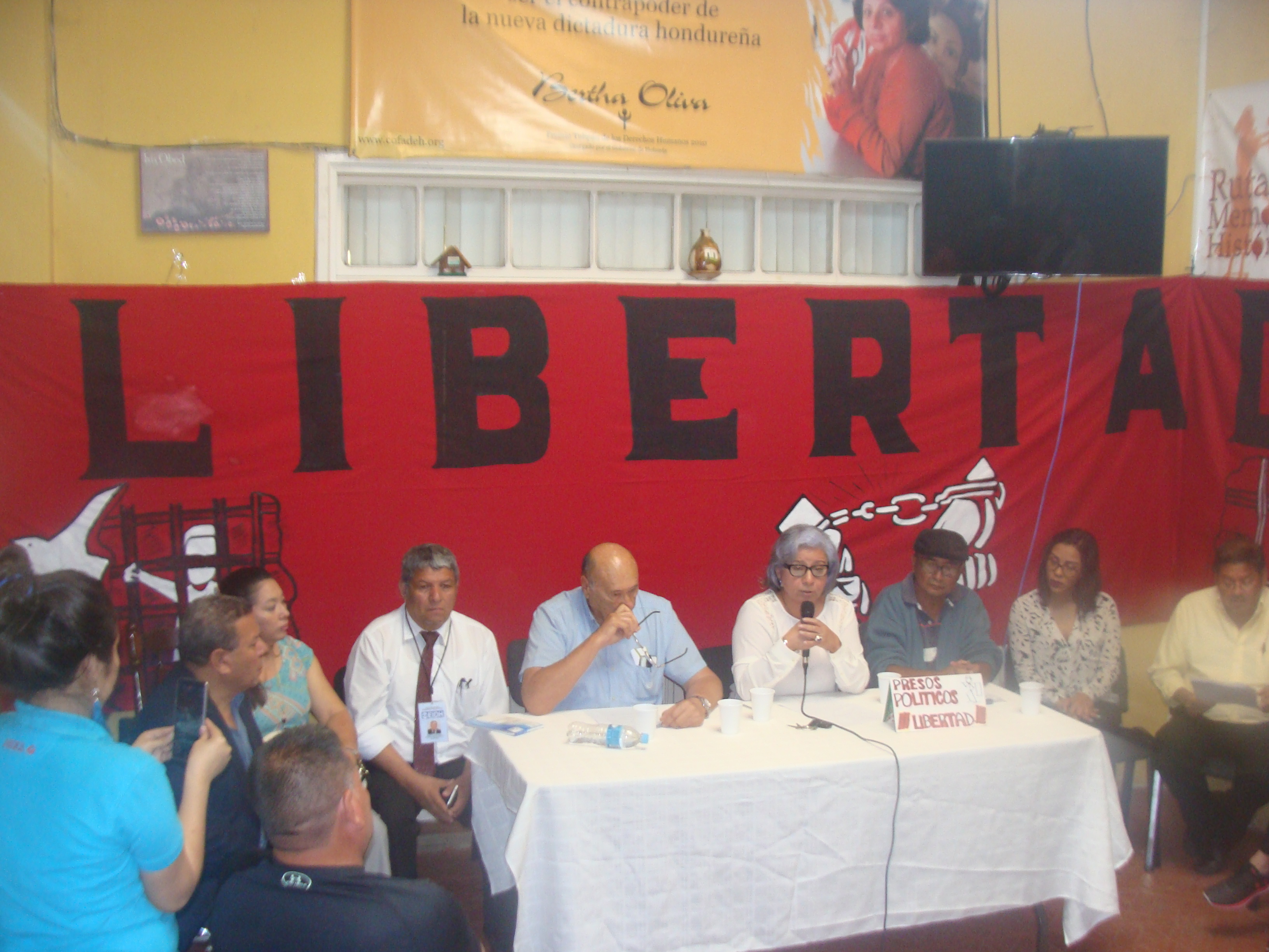Positionnement du Comité Pour La Libération Des Prisonniers Politiques au Honduras (COFADEH)