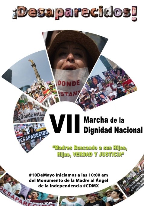 Mères mexicaines et centre-américaines, nous marchons avec vous, ce 10 mai, depuis la France