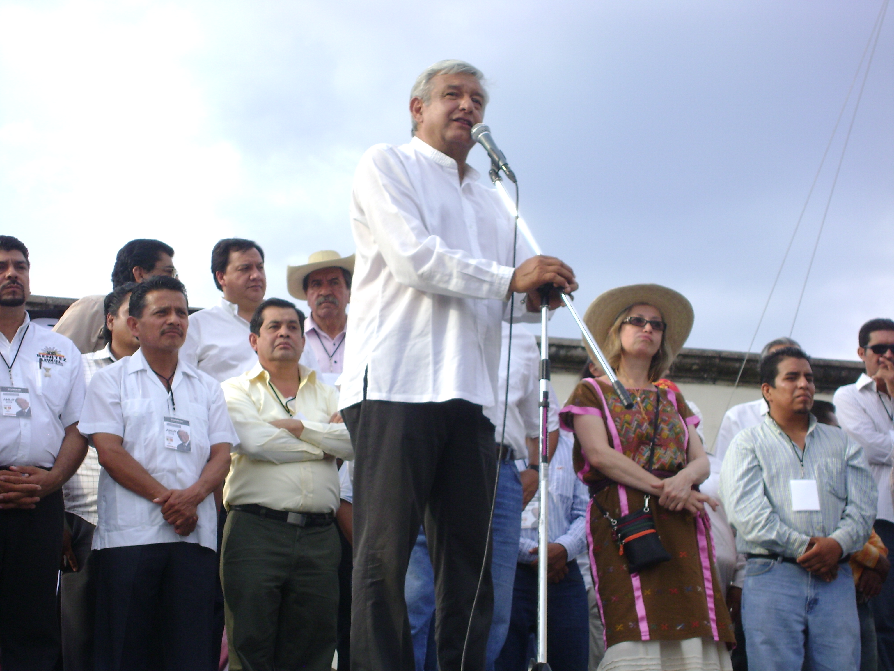 López Obrador, le «Bernie Sanders mexicain» en pleine ascension (Emmanuelle Steels/ Libération)