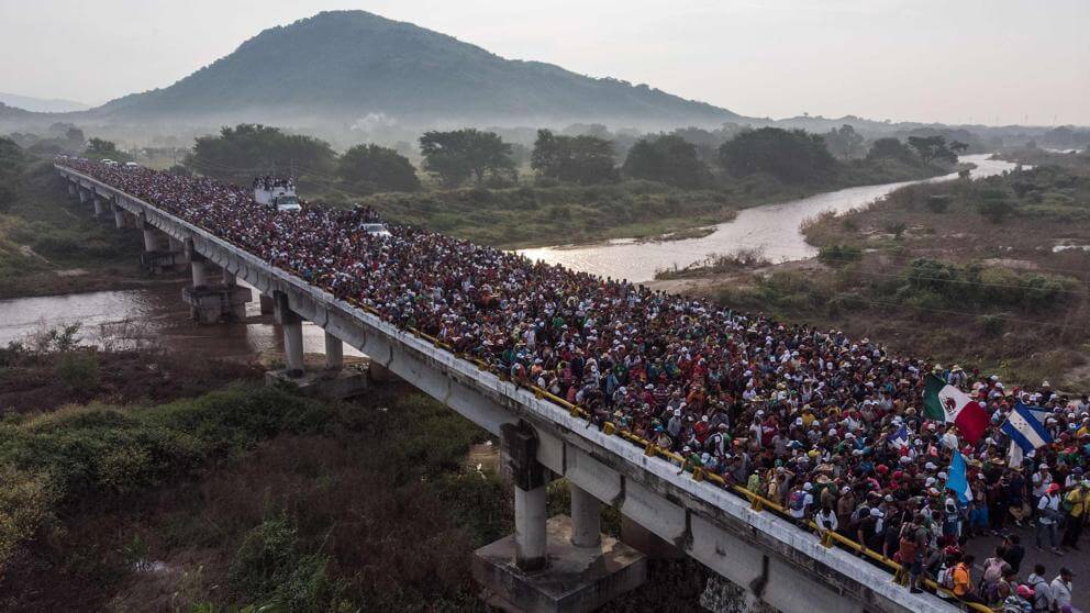 Migrants: Trump envoie 5.000 soldats à la frontière mexicaine pour stopper la caravane (AFP/Courrier International)