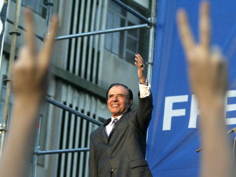 L’ancien président argentin Carlos Menem est mort (Christine Legrand / Le Monde)