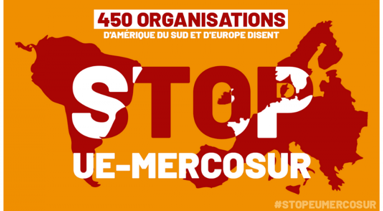 450 organisations lancent la coalition STOP UE-MERCOSUR