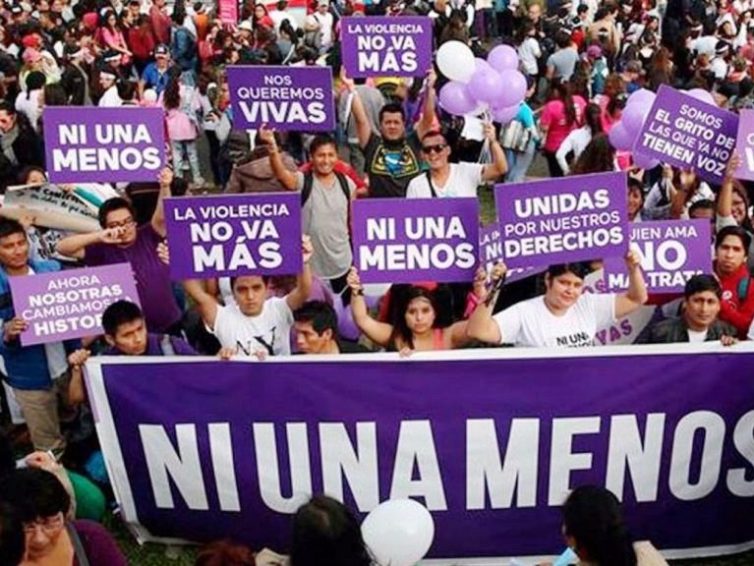 Argentine : Manifestation de Ni Una Menos (María Daniela Yaccar / Página 12 / Traduction Venesol)