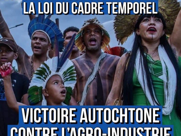 🇧🇷 Au Brésil, les indigènes remportent un procès crucial pour la sauvegarde de leurs terres (Le Monde / Géo / France 24 / RFI)