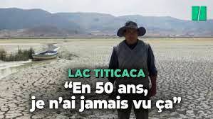 🇧🇴 🇵🇪 Le lac Titicaca connaît une sécheresse historique à cause du changement climatique (Huffington Post)