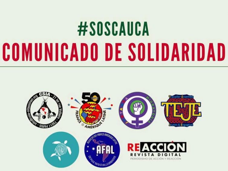 🇨🇴 Colombie #SOS Cauca / Communiqué de solidarité