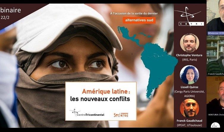 Amérique latine : les nouveaux conflits (vidéo du webinaire organisé par le CETRI)