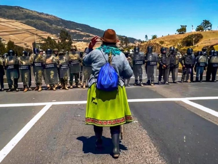 🇪🇨 Répression en Équateur : solidarité avec les communautés indigènes et les mouvements populaires (communiqué de France Amérique Latine / fr.esp.)