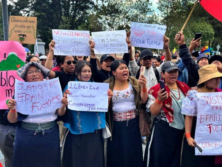 🇪🇨 La grève nationale en Équateur : la lutte d’un peuple entre le racisme et la défense de la vie (Renata Lasso, femme migrante équatorienne en France. fr.esp.)