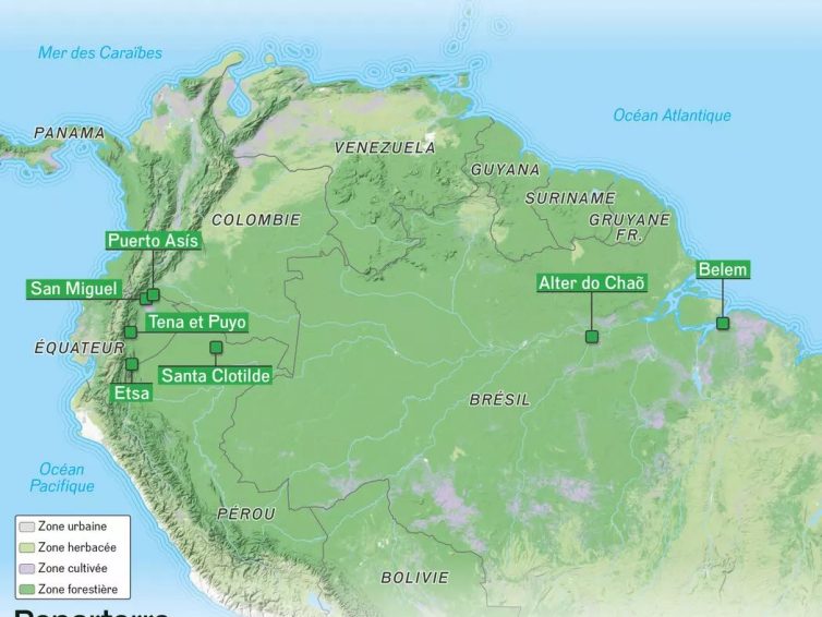🇨🇴 L’Amazonie au point de bascule (une série de reportages de  Anouk Passelac / Reporterre)