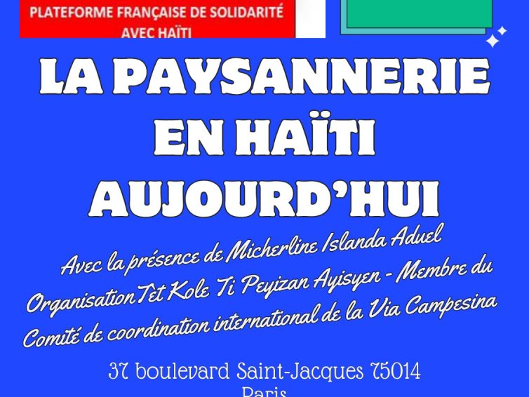 🇭🇹 La Paysannerie en Haïti aujourd&rsquo;hui avec Micherline Islanda Aduel. (entretien mis en ligne)